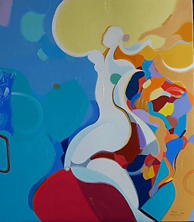 80x90 cm Tüab - Olga Grafova Dilek